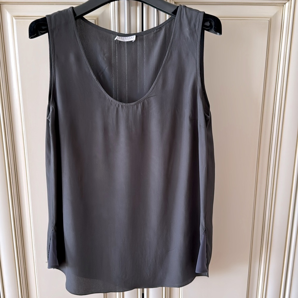 Brunello Cucinelli top, size S.